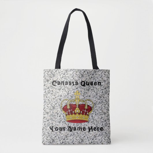 Canasta Queen Bag Tote Bag (Voorkant)
