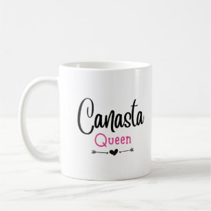 Canasta Queen Gift voor haar Koffiemok