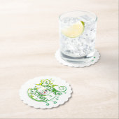 Canasta Queen Paper Coaster Kartonnen Onderzetters (Insitu)