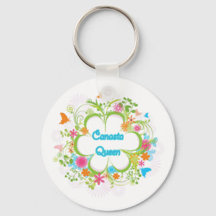 Canasta Queen Sleutelhanger