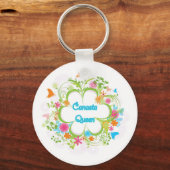 Canasta Queen Sleutelhanger (Voorkant)