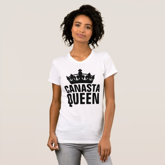 CANASTA QUEEN T-SHIRTS (Voorkant volledig)