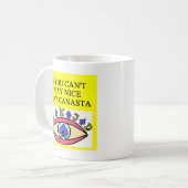 CANASTA-spelercadeaus t-shirts Koffiemok (Voorkant links)