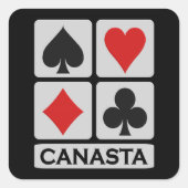 Canasta stickers (Voorkant)