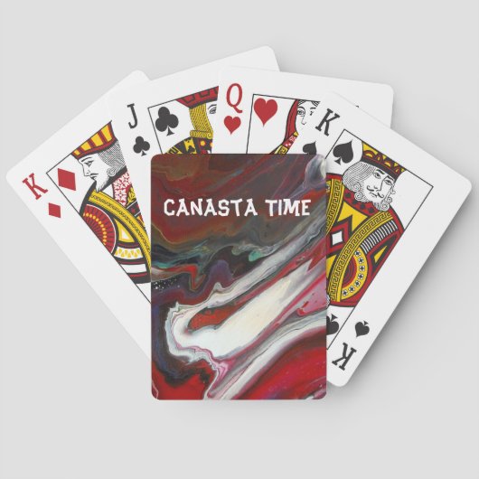 Canasta Time Pokerkaarten (Achterkant)