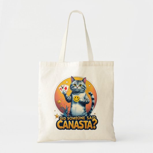Canastaspel Kaart Strategie Tote Bag (Voorkant)