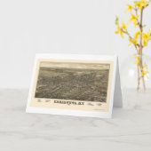 Canastota, NY Panoramische Kaart - 1885 (Gele Bloem)