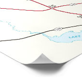 Canaveral National Seashore Poster (Hoek)