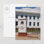 Canberra Australia briefkaart (Voorkant / Achterkant)