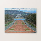 Canberra Australia Jigzaag Puzzle Legpuzzel (Horizontaal)