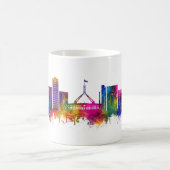 Canberra Australia Skyline Koffiemok (Center)