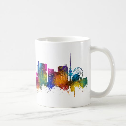 Canberra Australia Skyline Koffiemok (Rechts)