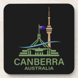 Canberra Australië Bier Onderzetter