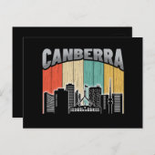 Canberra Australië Briefkaart (Voorkant / Achterkant)