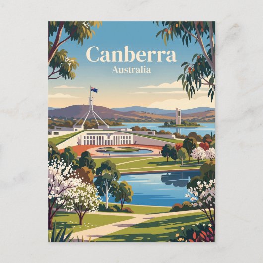 Canberra, Australië Briefkaart (Voorkant)