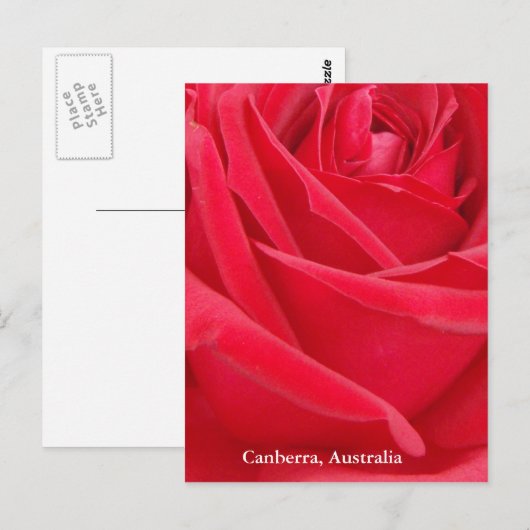 Canberra, Australië briefkaart (Voorkant / Achterkant)