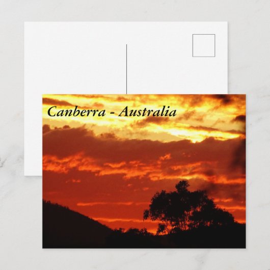 Canberra - Australië Briefkaart (Voorkant / Achterkant)