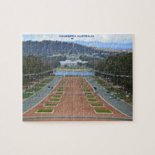 Canberra Australië Legpuzzel (Horizontaal)