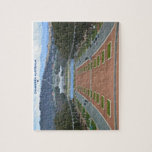 Canberra Australië Legpuzzel (Verticaal)