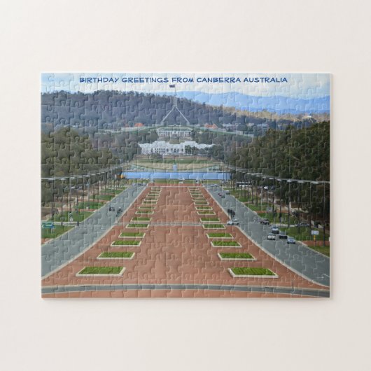 Canberra Australië Legpuzzel (Horizontaal)