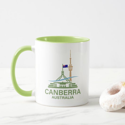 Canberra Australië Mok (Met donut)