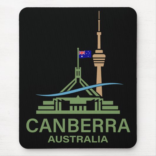 Canberra Australië Muismat (Voorkant)