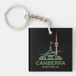 Canberra Australië Sleutelhanger