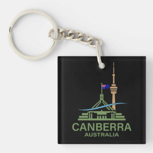 Canberra Australië Sleutelhanger