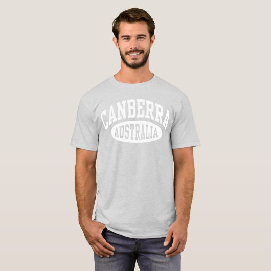 Canberra Australië T-shirt (Voorkant volledig)