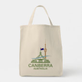 Canberra Australië Tote Bag (Achterkant)