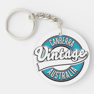 Canberra Australië vintage logo Sleutelhanger