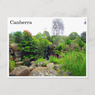 Canberra botanische tuinen briefkaart