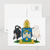 Canberra Coat of Arms Briefkaart (Voorkant / Achterkant)
