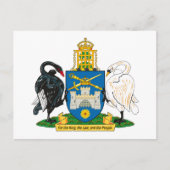 Canberra Coat of Arms Briefkaart (Voorkant)