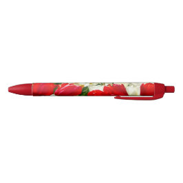 Canberra Flowers Zwarte Inkt Pen