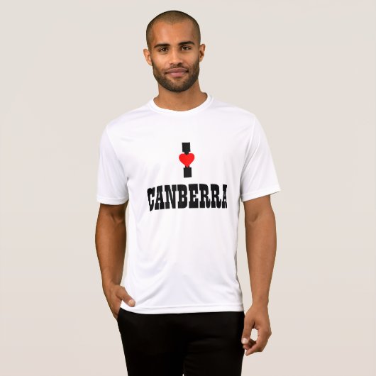 Canberra: Ik hou van Canberra T-shirt (Voorkant volledig)
