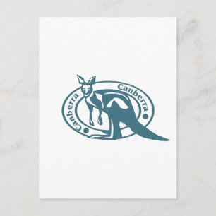 Canberra Kangaroo Briefkaart