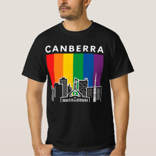 Canberra LGBT-vlag Pride   Australisch Hoofdstedel T-shirt