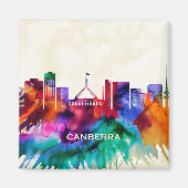 Canberra Skyline Magneet (Voorkant)