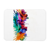 Canberra Skyline Magneet (Horizontaal)