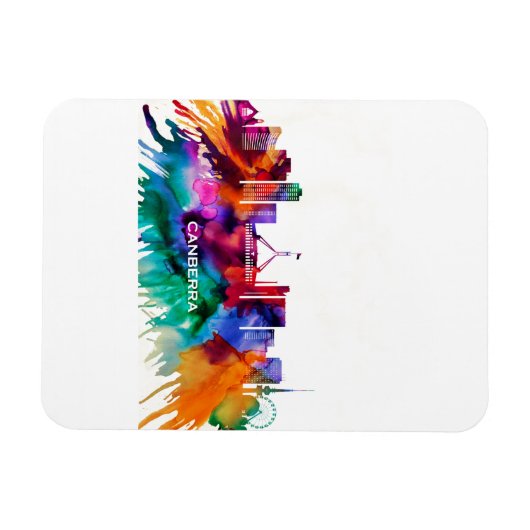 Canberra Skyline Magneet (Horizontaal)