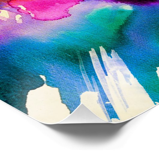 Canberra Skyline Perfect Poster (Hoek)