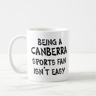 Canberra sportfan, zijnde koffiemok