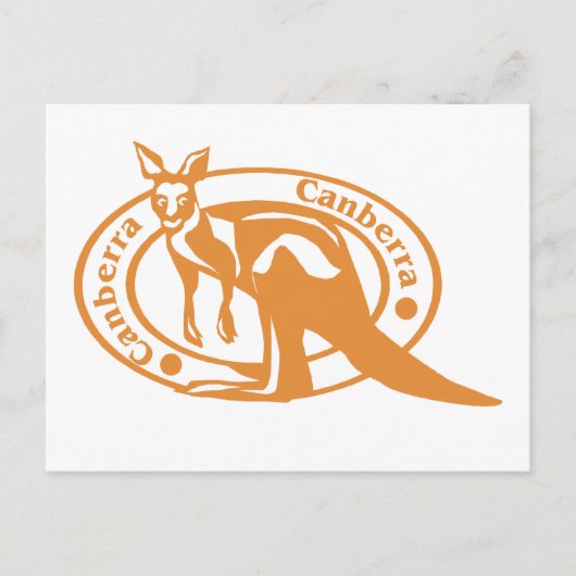 Canberra Stamp Briefkaart (Voorkant)