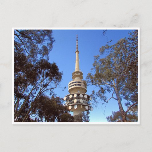 canberra-toren briefkaart (Voorkant)