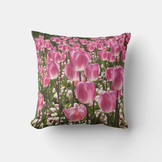 Canberra Tulips dubbelzijdig Kussen (Voorkant)