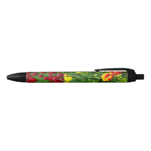 Canberra Tulips Zwarte Inkt Pen