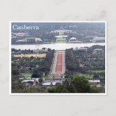 Canberra uitzicht briefkaart (Voorkant)