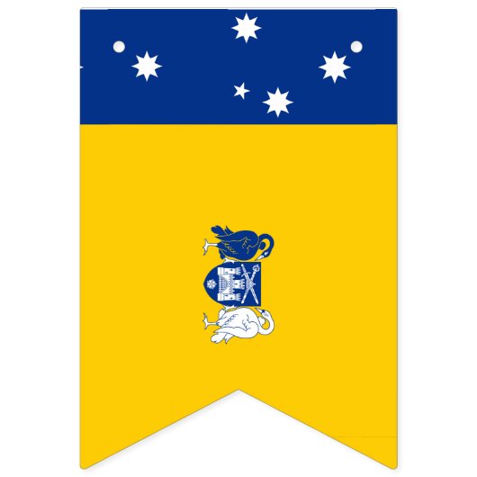 Canberra-vlag | Vlag van Canberra Vlaggetjes (Tweede vlag)