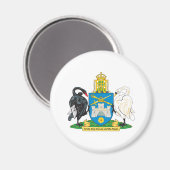 Canberra wapenschild magneet (Voorkant / Achterkant)
